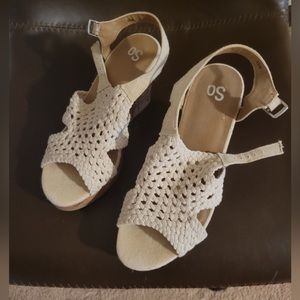 SO Taffy Womens Wedge Sandals